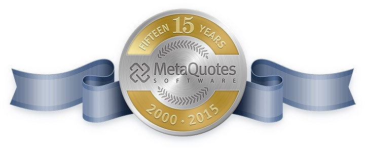 MetaQuotes Software Corp. is 15! MetaQuotes Software Corp. is 15!