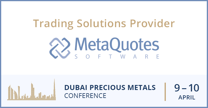 MetaQuotes Software is a technology sponsor of the Dubai Precious Metals Conference (DPMC) MetaQuotes Software is a technology sponsor of the Dubai Precious Metals Conference (DPMC)